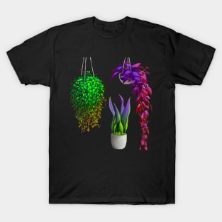 Vibrant Interior Plants - fun home decor T-Shirt